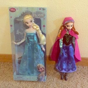 Disney Frozen Elsa & Anna dolls